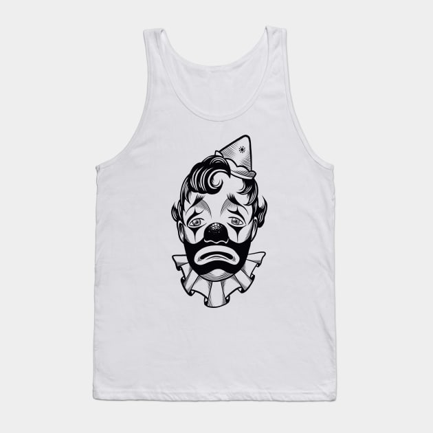 Clown Tank Top by Adorline